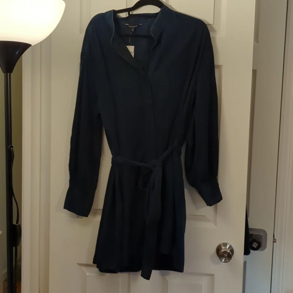 NWT Banana Republic long sleeve denim dress size XL - Picture 3 of 8
